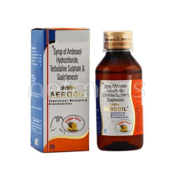 Aerodil Sugar Free Expectorant 100ml