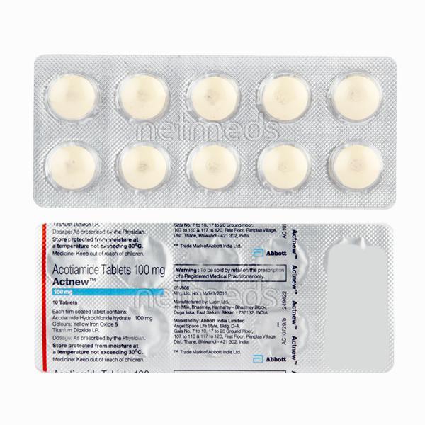Actnew 100mg Tablet 10'S