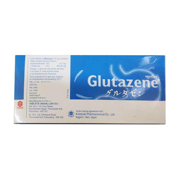 Glutazene Sachet 7X3X0.67Gm