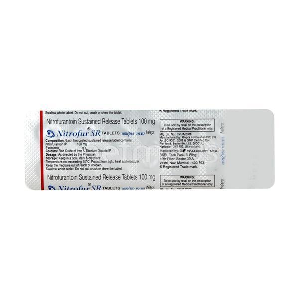 Nitrofur SR 100mg Tablet 14'S