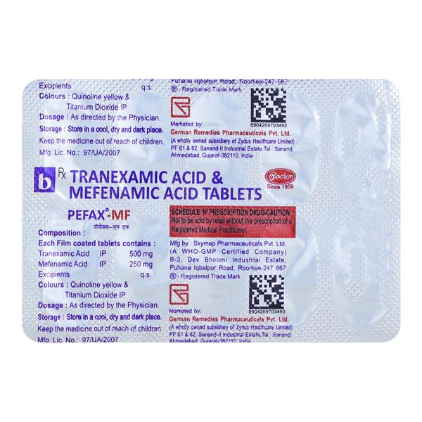 PEFAX MF Tablet 10's