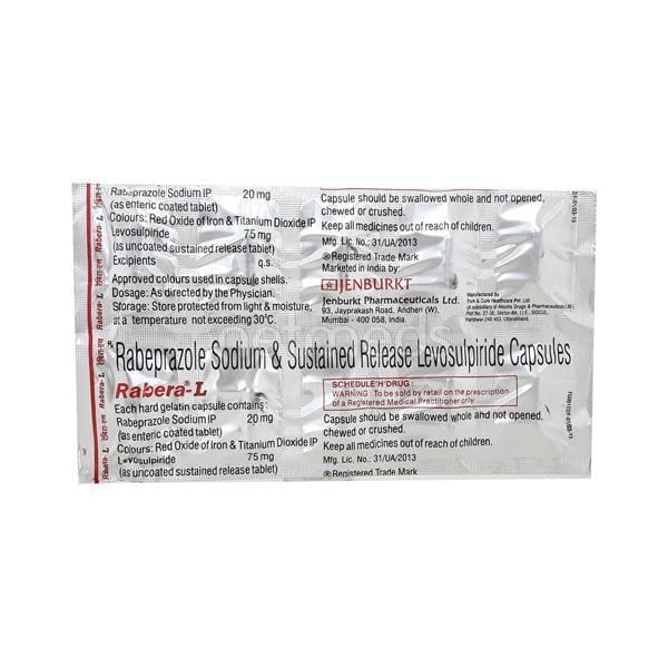 Rabera L Capsule 10'S