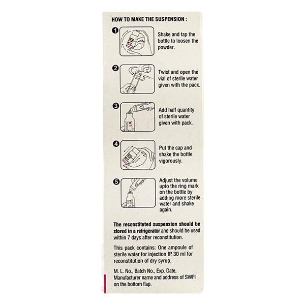 Zifi CV 50mg Dry Syrup 30ml