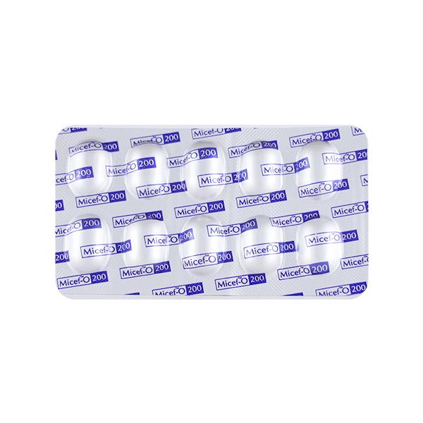 Micef O 200mg Tablet 10'S