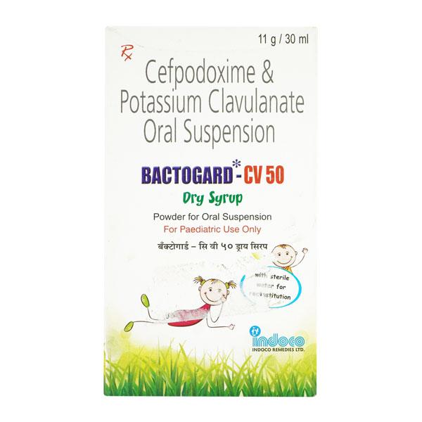 Bactogard CV 50mg Dry Syrup 30ml