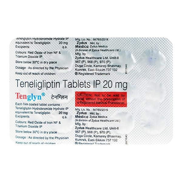Tenglyn 20mg Tablet 15'S