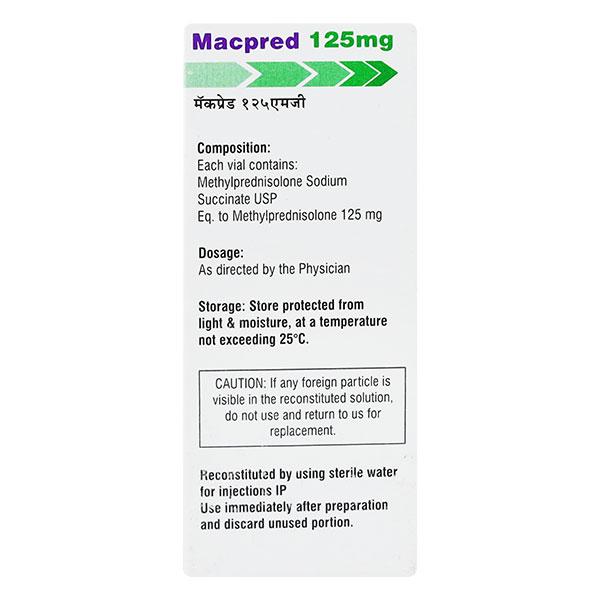 MACPRED 125mg Injection 1's