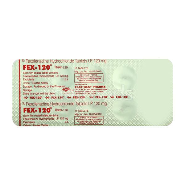 FEX 120mg Tablet 10'S