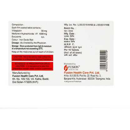 VINSORIN M FORTE Tablet 10's