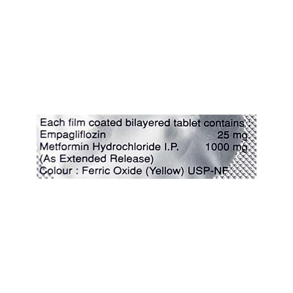 COSPIAQ M 25/1000 Tablet 10's