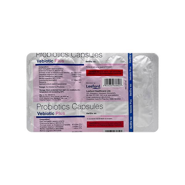 VEBIOTIC PLUS Capsule 10's