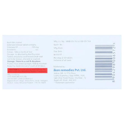 CILOBACT 100mg Tablet 10's