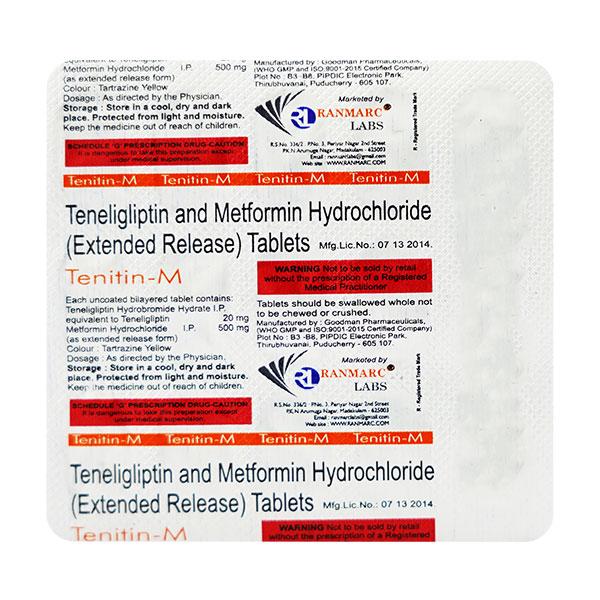 TENITIN M Tablet 15's