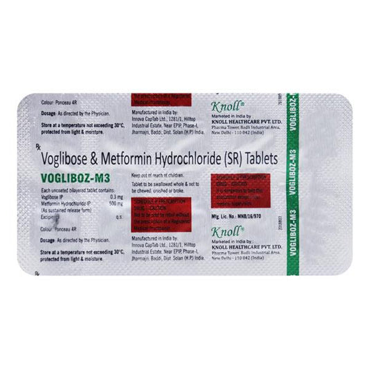 VOGLIBOZ M3 Tablet 10's