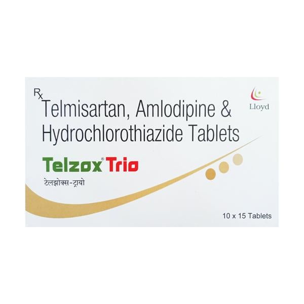 TELZOX TRIO Tablet 15's