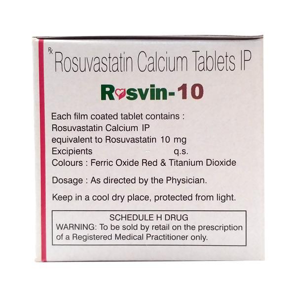 Rosvin 10mg Tablet 10'S