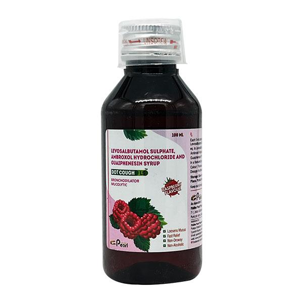 DOT COUGH LS RASPBERRY FLAVOUR Syrup 100ml