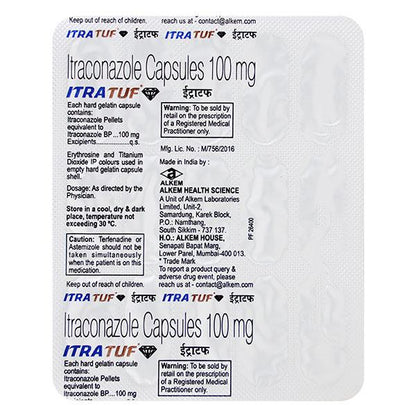 ITRATUF 100mg Capsule 15's