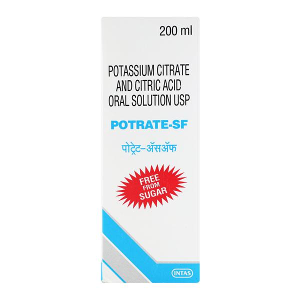 POTRATE SF FREE FROM SUGAR Oral Solution 200ml