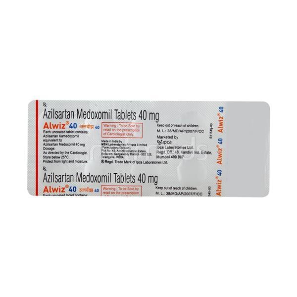 Alwiz 40mg Tablet 10'S