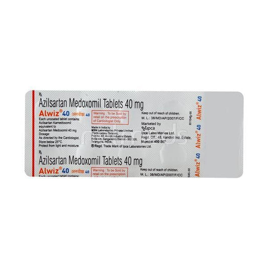 Alwiz 40mg Tablet 10'S