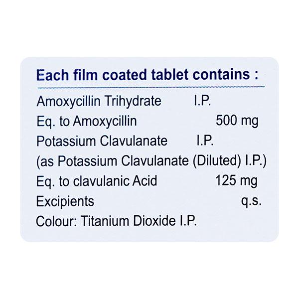 DOO CLAV 625mg Tablet 6's