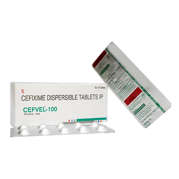 CEFVEL 100 Dispersible Tablet 10's