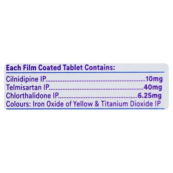 TELSARTAN LNC 6.25 Tablet 10's