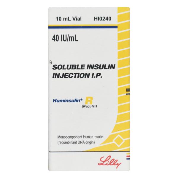 Huminsulin R 40IU Injection 1X10ml