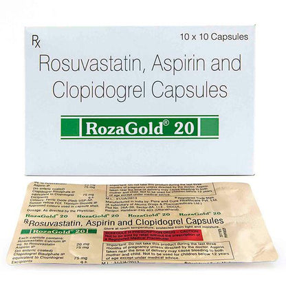 Rozagold 20mg Capsule 10'S