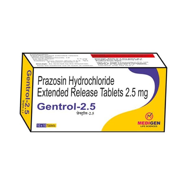 GENTROL 2.5 Tablet 10's