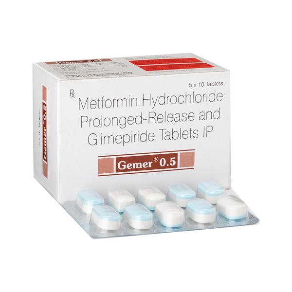 Gemer 0.5mg Tablet 10'S