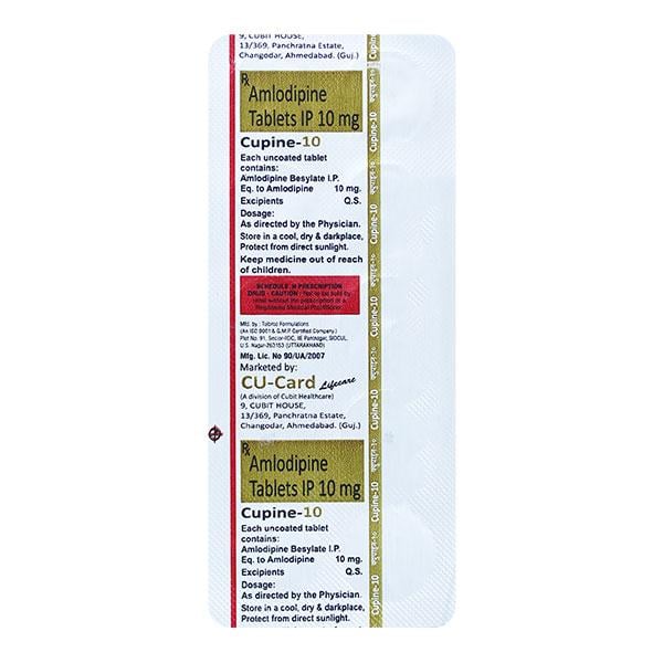 CUPINE 10 Tablet 10's