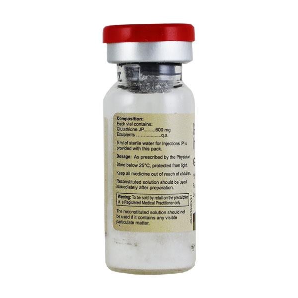 Glutone 600Mg Injection 1's
