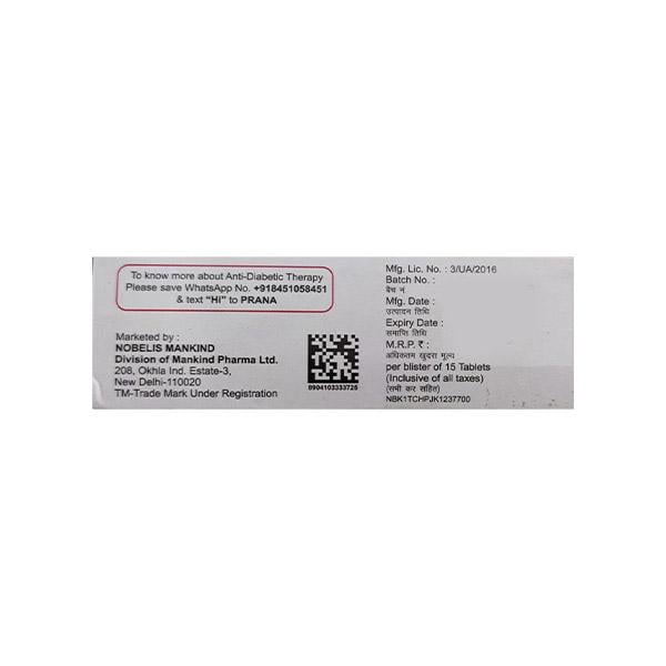 VOGLISTAR GM 2 Tablet 15's