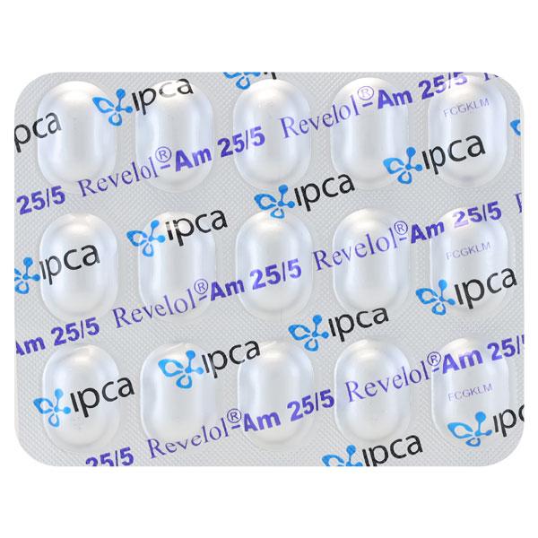 Revelol AM 25/5mg Tablet 15'S