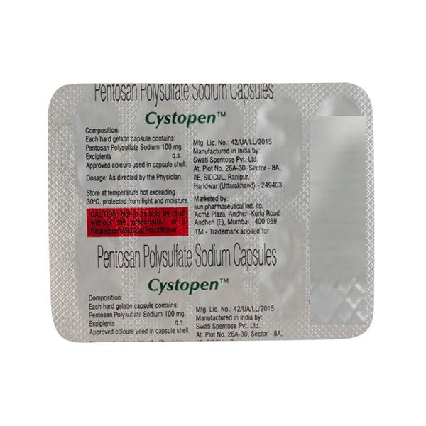 Cystopen Capsule 10'S