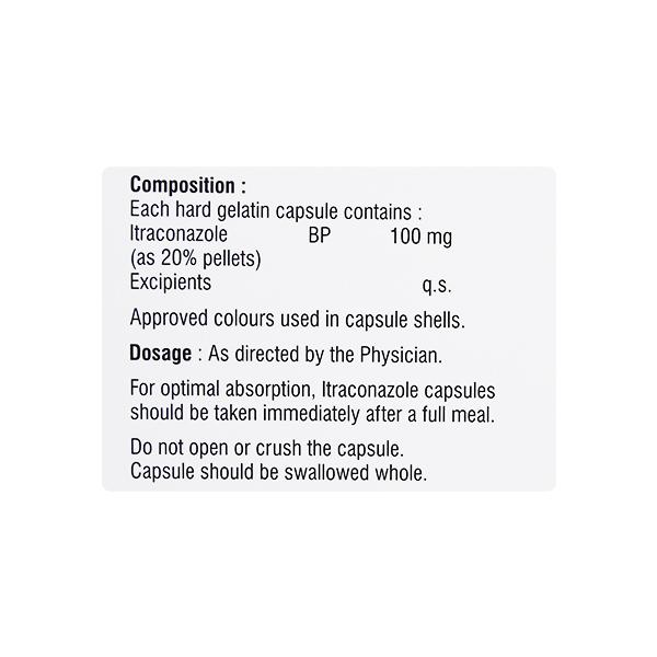 Itzhh 100mg Capsule 10'S