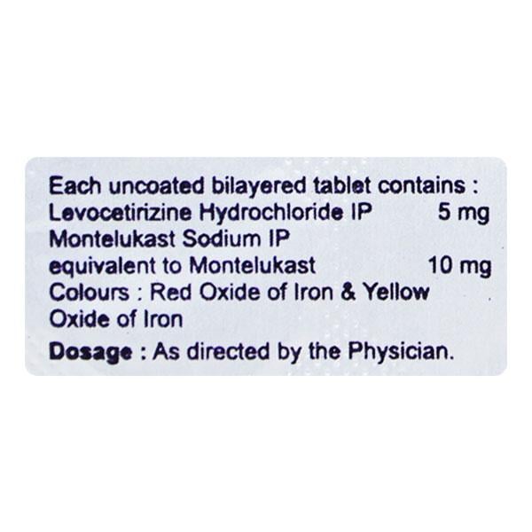 L CETRINO M Tablet 10's