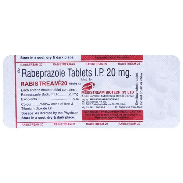 RABISTREAM 20 Tablet 10's