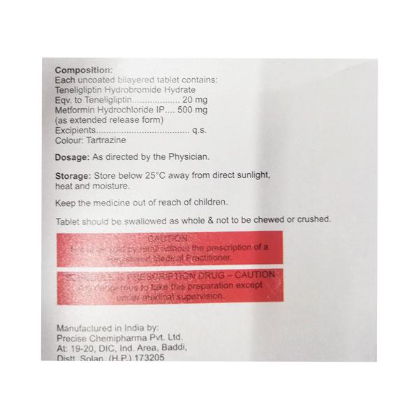 Tenemerz M 500mg Tablet 10's