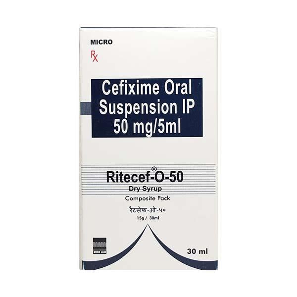 RITECEF O 50 Dry Syrup 30ml