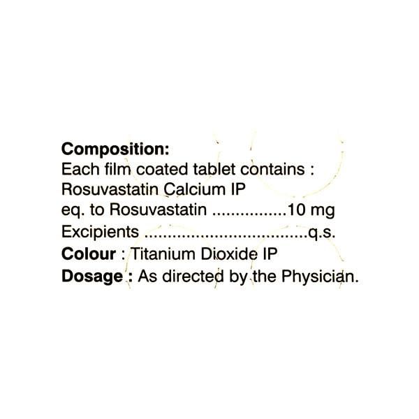 Rosupack 10Mg Tablet 10's