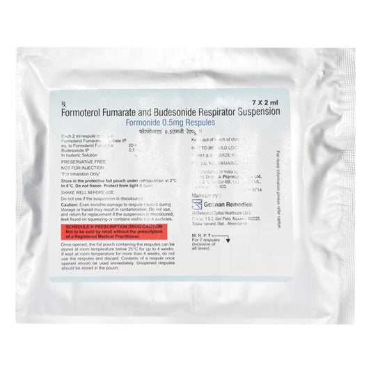 Formonide 0.5mg Respule 7X2ml