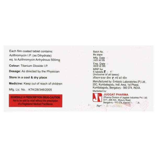 RIBONYL 500 Tablet 5's