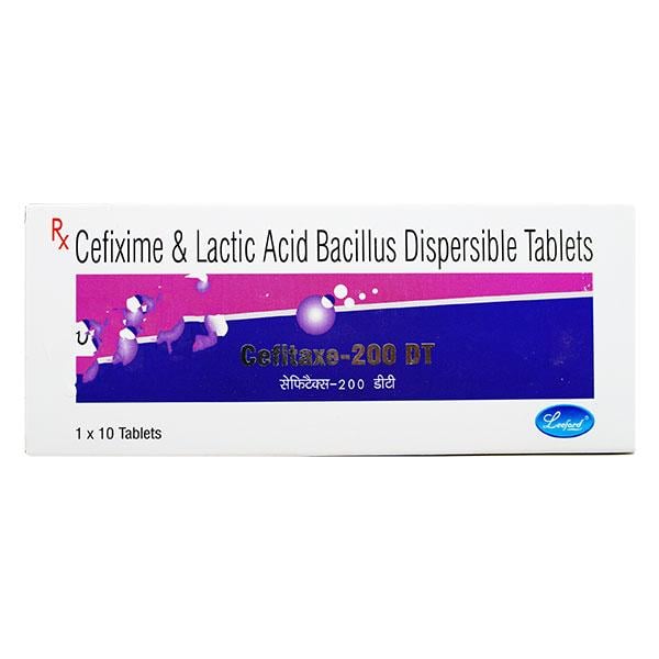 CEFITAXE DT 200 Tablet 10's