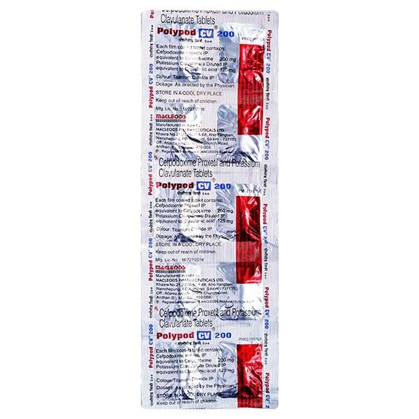 POLYPOD CV 200mg Tablet 10's