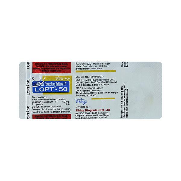 LOPT 50mg Tablet 10's