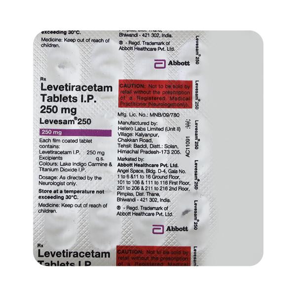 Levesam 250Mg Tablet 15's (N)