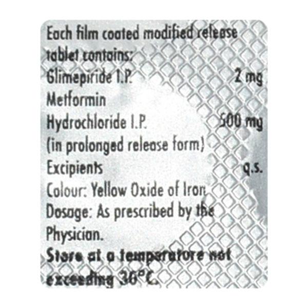 Gluformin G2 New Tablet 15'S